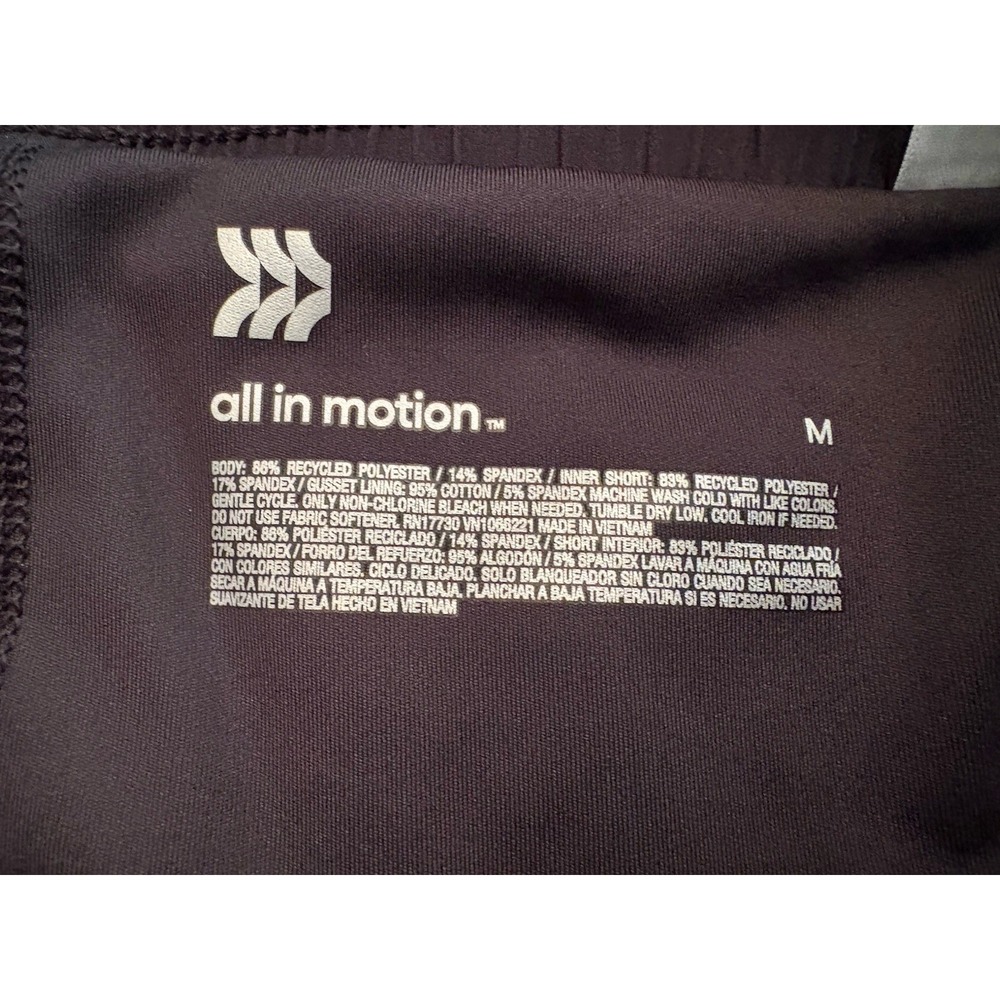 All In Motion Women's Active Light High-Rise Shorts 3" Inseam Medium NWT - Picture 4 of 7